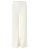 FLORENCE BY MILLS WOMEN'S FLUFFY SNUGGLE WIDE LEG PANTS - SIZE: S - JET STREAM - Brand New