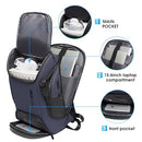 FUTURE AESTHEICS BUSINESS LAPTOP BACKPACK COMMUTE 7267B - BLUE - Like New