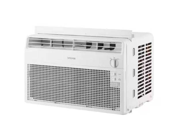 VISSANI 5,000 BTU 115V MECHANICAL WINDOW AIR CONDITIONER - WHITE - Brand New