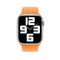 APPLE WATCH BRAIDED SOLO LOOP 45MM - SIZE 2 - BRIGHT ORANGE - Brand New
