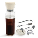 DASH BREW2GO PORTABLE COLD BREW SYSTEM DCBM10SGBCM4 - CREAM - CLEAR OFF WHITE - Like New