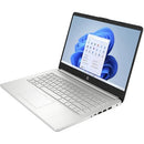 HP 14" HD Laptop N6000 1.1GHz 4GB 64GB eMMC Windows 11 Home S - Natural Silver - Like New