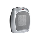 AMAZON BASICS CERAMIC SPACE HEATER PORTABLE HEATER 1500W - SILVER - Like New