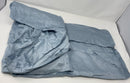 MILANO COLLECTION TWIN SHEET 1000 THREAD COUNT 100% COTTON 3 PIECE - LIGHT BLUE - Like New