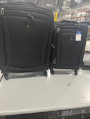 TRAVELPRO CREW CLASSIC CARRY-ON / MEDIUM CHECK-IN SET - BLACK - Like New
