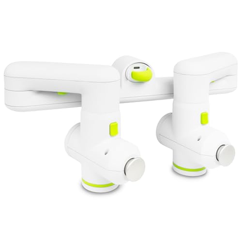 PROSOURCEFIT DUAL PRO PERCUSSION MASSAGE GUN - WHITE - Like New