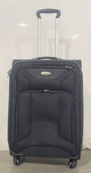 SAMSONITE LUGGAGE 26" EXPANDABLE UPRIGHT SUITER 4 WHEELS 27X18X10 - BLACK - Like New