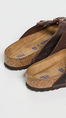 0452761 BIRKENSTOCK WOMEN'S SANDALS ARIZONA SFB CUIR HABANA SIZE 9/7 W/M - Like New