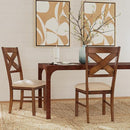 Powell Company Kraven Dining Side Chair (Set of 2) B00AWNIWZK - Brown - Brand New