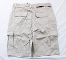 BLU ROCK NEW YORK 10" INSEAM CARGO POCKET W/BELT INCLUDED SHORTS MEN 36 - SAND - Brand New