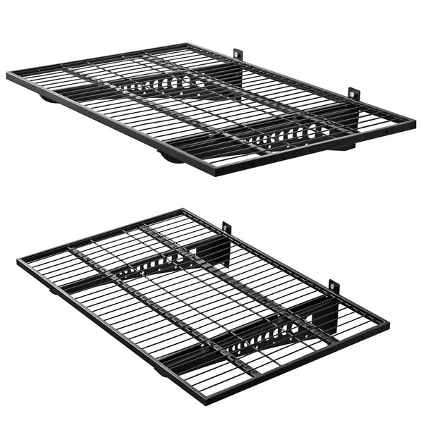 LUGO 2X3 FT GARAGE WALL SHELVES, 2 PACK - BLACK - Like New