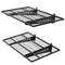 LUGO 2X3 FT GARAGE WALL SHELVES, 2 PACK - BLACK - Like New