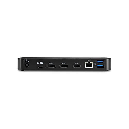 KENSINGTON SD4840P TRIPLE 4K DISPLAY USB-C DRIVERLESS DOCKING STATION - BLACK - Like New