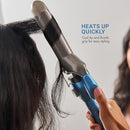 BABYLISSPRO NANO TITANIUM CURLING IRON WAND 1" BNT100SNC - GRAY/BLUE - Like New