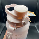 BLOGILATES 64OZ HALF GALLON PLASTIC WATER BOTTLE (BPA FREE) - BLUE OMBRE - Like New