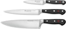 WÜSTHOF Classic 3 Piece Chef's Knife Set 1120160301 - Black - Like New
