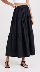 90-4016A STAUD WOMEN'S SEA SKIRT - SIZE 6 - BLACK - Brand New