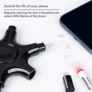TASSMPITOR FOR IPHONE CLEANING KIT PORT CLEANER REPAIR RESTORE TOOL - BLACK - Like New