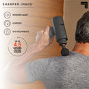 SHARPER IMAGE POWERBOOST DEEP TISSUE PERCUSSION MASSAGER VERSION 3.0 6 SPEED - Like New