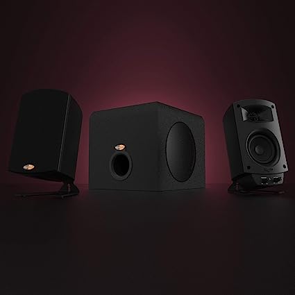 Klipsch ProMedia 2.1 THX Certified Computer Speaker System 1067415 - Black - Brand New