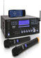 PYLE 4-Channel Karaoke Home Wireless Microphone Amplifier PWMA5000BA - Black Like New