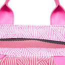 DKNY HADLEE SMALL CANVAS TOTE - HOT PINK - Like New