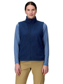 MARMOT WOMENS DROP LINE VEST ARCTIC NAVY HEATHER SIZE L - Brand New