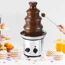 Chocolate Fountain 4 Tiers Electric Melting Machine Chocolate Fondue - Brand New