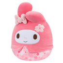 SQUISHMALLOWS SANRIO 14" MY MELODY FLORAL PLUSH MEDIUM-SIZED - BLUE/MULTICOLOR - Like New
