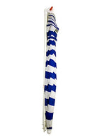Shelta Australia 180 cm Beach Umbrella Noosa Blue/White Striped - Brand New