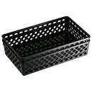 OFFICEMATE OIC ACHIEVA LARGE SUPPLY BASKET, PACK OF 2, RECYCLED - BLACK - Like New
