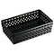 OFFICEMATE OIC ACHIEVA LARGE SUPPLY BASKET, PACK OF 2, RECYCLED - BLACK - Like New