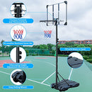 Rakon Portable Basketball Hoop Height Adjustable 5.4ft-7ft Basketball Hoops - Brand New