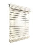 US Window and Floor 2" Cordless Faux Wood Blinds Fit Windows 35" - 35 1/4" - Brand New