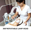 toyshi LED Floor Lamp, Halfmoon Eyelash Lamp, Tattoo Lamp B0C54CFH9B - White - Brand New