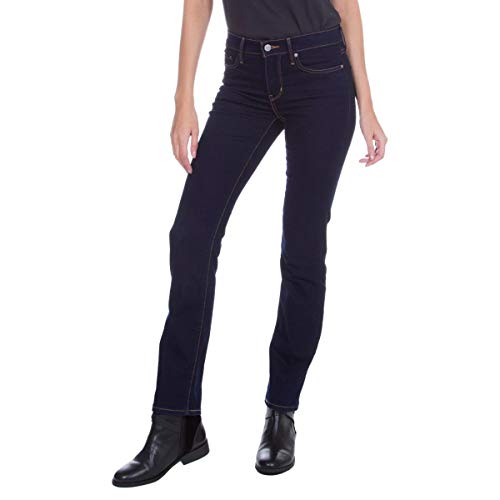 19631001 LEVI'S WOMEN'S 314 SHAPING STRAIGHT DARKEST SKY SIZE 34 DARK INDIGO - Brand New