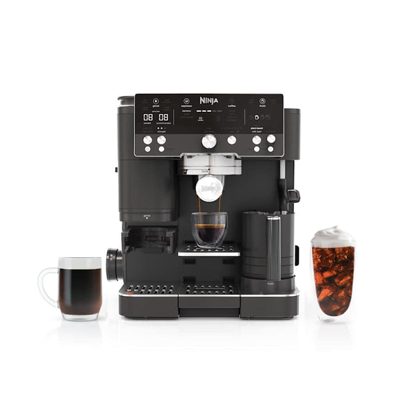NINJA LUXE CAFÉ PREMIER 3 IN 1 ESPRESSO DRIP COFFEE COLD BREW - MIDNIGHT BLACK - Like New