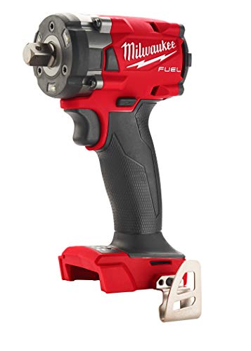 MILWAUKEE M18 FUEL 1/2 COMPACT IMPACT WRENCH W/ (2855P-20) - RED - Like New