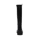 B0CZ23NK6N Madden Girl Women's Croww Boot, Black Paris, Size 6.5 - Brand New