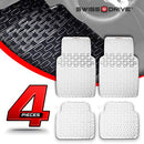 Swiss Drive Rubber Car Mats 4 pcs Shield Car Floor Mats Rubber Front and Rear - Like New