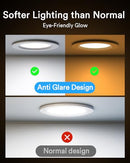 LUMARY SMART WI-FI CANLESS 13W RECESSED LIGHT, 6IN, 1 PACK, 1100 LUMENS RGBWW - Brand New
