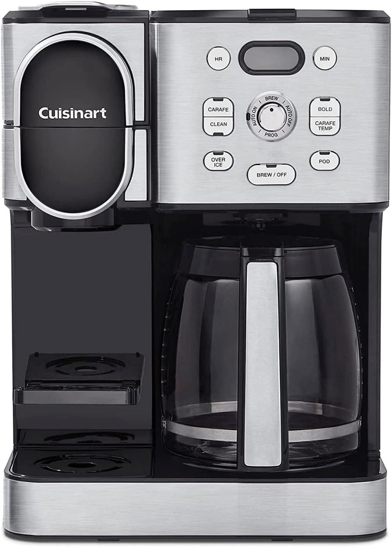 Cuisinart Coffee Maker, 12-Cup Glass Carafe, Stainless Steel, SS-16 - Like New