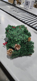 GENERIC CHRISTMAS LIGHTS, HOLLY, 11FT, DOCORATION - Like New