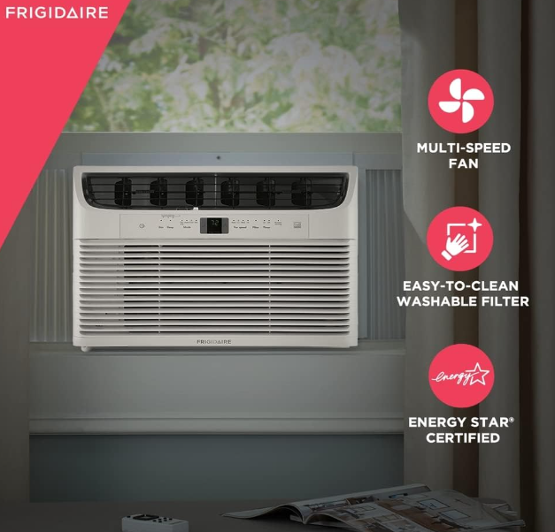 Frigidaire FFRE103WAE Window Air Conditioner, 10,000 BTU, White Like New