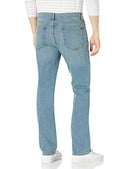 AMAZON ESSENTIALS MEN'S JEANS, SLIM FIT STRETCH, BOOTCUT MEN 32X31 LIGHT BLUE - Brand New