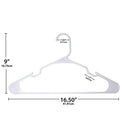 Mainstays Plastic Hangers White 50 Pack - Brand New