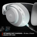 STEELSERIES ARCTIS NOVA 3P WIRELESS MULTI-PLATFORM GAMING HEADSET 61687 - WHITE - Like New