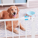 Carlson Pet Products Metal Dog Gate with Small Pet Door, Walk Through Metal Gate - Brand New