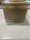 GENERIC 8" PINK PULLOUT MAKEUP CASE WITH KEY - ROSE GOLD - Like New