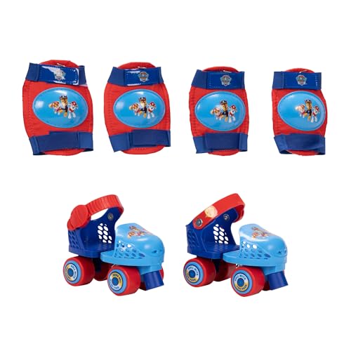 PAW PATROL JUNIOR KNEE AND ELBOW PADS SIZE ADJUSTABLE DESIGN - Scratch & Dent